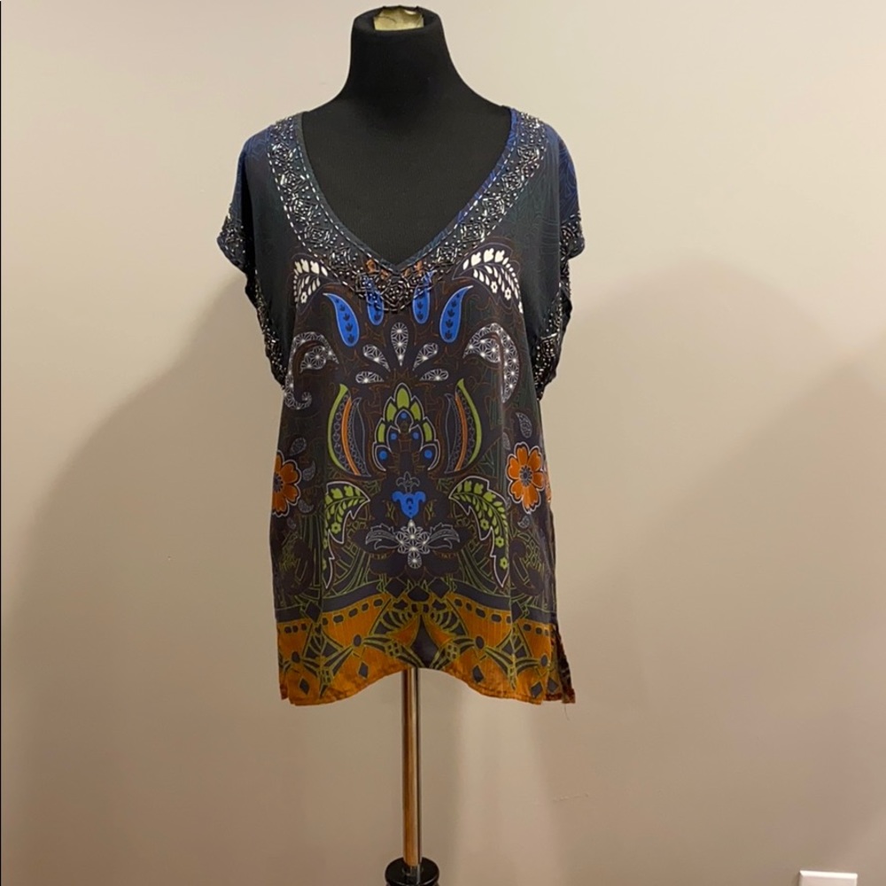 Bohemian Beaded Top